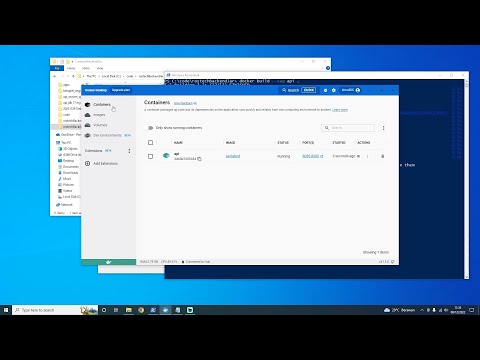 How to create Docker Image in Windows with Dockerfile from java maven springboot