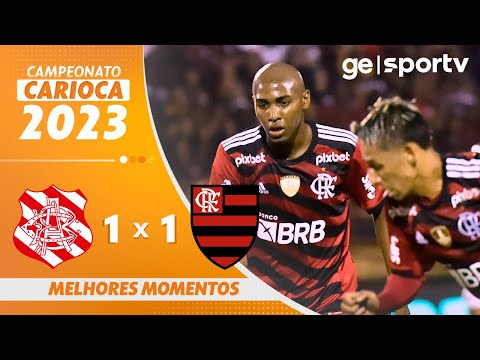 BANGU 1 X 1 FLAMENGO | MELHORES MOMENTOS | 4ª RODADA CARIOCA 2023 | ge.globo