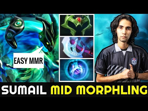 SUMAIL Mid Morphling - Easy MMR Fast Game Totally Destroyed 7.25 Dota 2