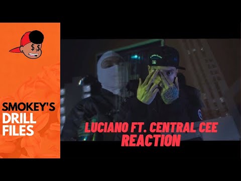 American Rapper First Time Luciano ft. Central Cee - West Connect  (Drill Reaction)