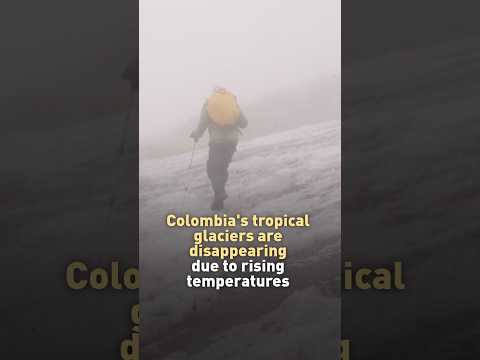 Colombian tropical glaciers are melting rapidly