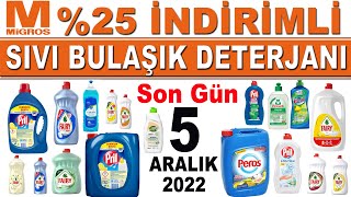 MİGROS SIVI BULAŞIK DETERJANI İNDİRİMLERİ | MİGROS %25 İNDİRİMLİ SIVI DETERJAN ÇEŞİTLERİ | MİGROS