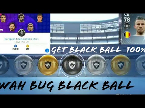 How to get black ball in Europen champions star in pes 2019 working 100%
