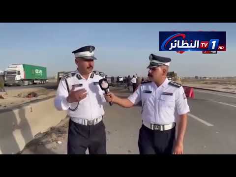 فاجعة مرورية مروعة : أكثر من 40 بين شهيد ومصاب بحادث تصادم مروع بين مركبة تقل زواراً وشاحنة .