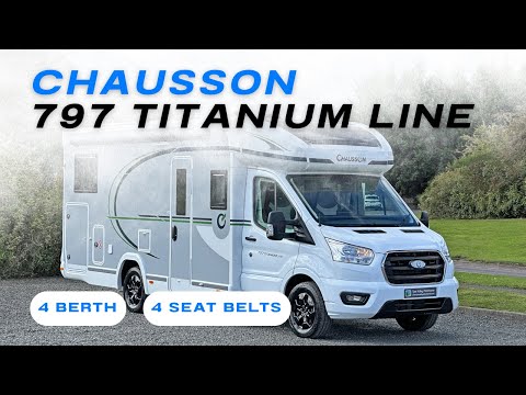 2026 Chausson 797 Titanium Line Walkaround | Premium 4-Berth Motorhome Tour