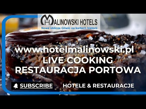 Live cooking na zamówienie Restauracja Portowa w Gliwicach - Hotel Business*** #restauracja #gliwice