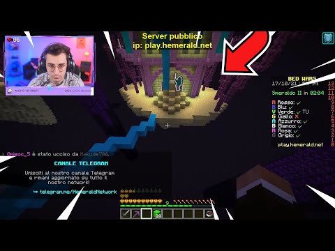 Hemerald PRO PLAYER delle BedWars *finito quasi bene*
