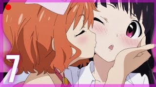 Поцелуйчик в щечку!!! | Аниме приколы | Смешные моменты из аниме #7 (16+)