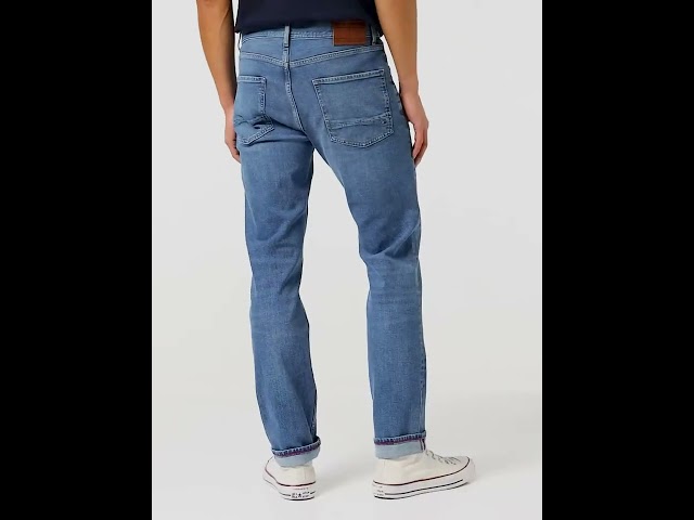 Vídeo relacionado con Tommy Hilfiger Vaqueros Hombre Regular Dover Straight Fit, Azul (Trey Indigo), 36W/30L