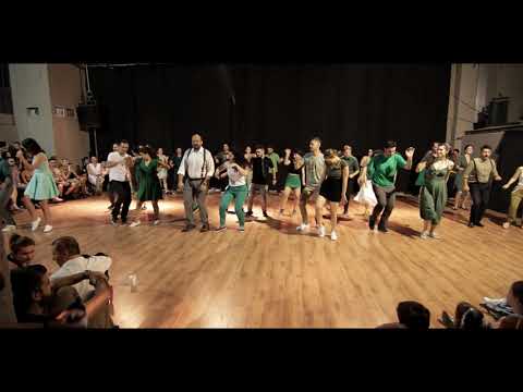 Rhythm Hoppers Graduation Swing Party 2019 - Lindy Hop routine 4