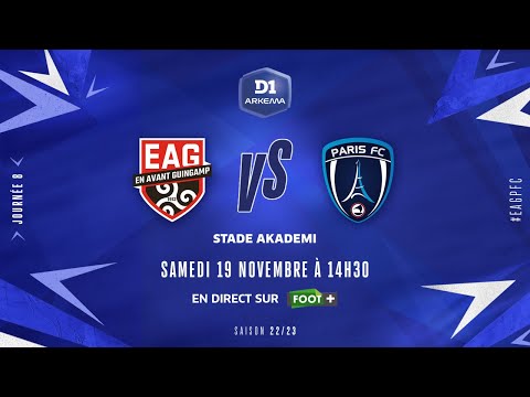J8 I EA Guingamp -  Paris FC (0-3)