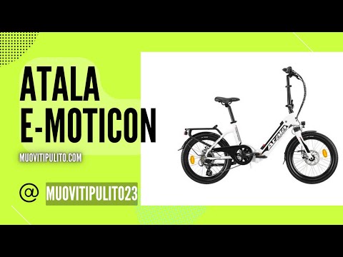 ATALA E-MOTICON- Ebike al prezzo giusto, ma con molta batteria e di qualità ! - muovitipulito.com