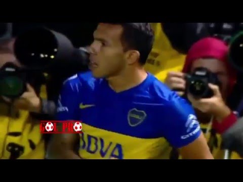 Boca Juniors 3 - 1 Bolívar Copa Libertadores 2016 - Gol Carlos Tevez