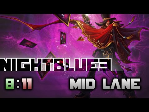 6.24 Nightblue3 as Twisted Fate vs Fizz in the Mid Lane!