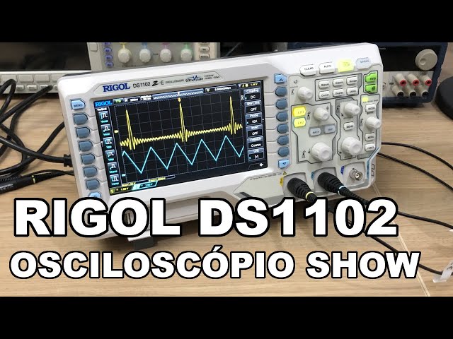 Osciloscópio Digital 100Mhz 2Ch DS1102Z-E Rigol | Raisa Produtos ...