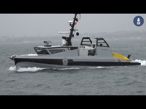 Demonstration of Unmanned Minewarfare with Thales USV and TSAM