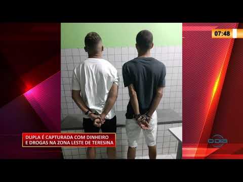 Dupla eÌ presa na zona leste de Teresina portando drogas e dinheiro 21 09 2020
