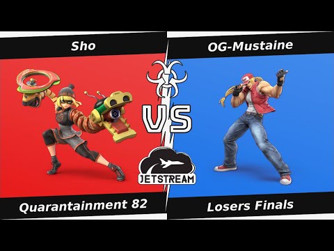 Quarantainment 82 Losers Finals - Sho (Min Min) Vs OG-Mustaine (Terry) - SSBU