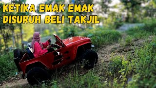 EMAK EMAK NGABUBURIT PAKE MINI JEEP RUBICON