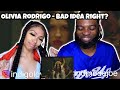 Olivia Rodrigo - bad idea right? (Official Video) | REACTION!!