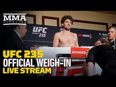 UFC 235 Official Weigh-in Live Stream - MMA Fighting