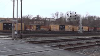 preview picture of video 'CSX Holding At Carroll, as Seen From Gable Ave'
