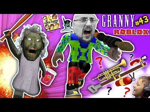 GRANNY LETS ME ESCAPE for TOP SECRET MISSION @ her SISTERS HOUSE! FGTEEV ROBLOX #43