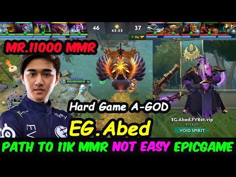 Path To 11K MMR NOT EASY | EG.Abed - [Void Spirit] A-GOD Epic Game Crazy Fight Dota 2 pro Gameplay