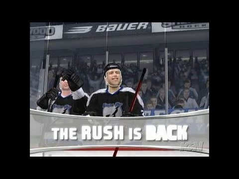 NHL 06 PlayStation 2 Gameplay - Bat It In