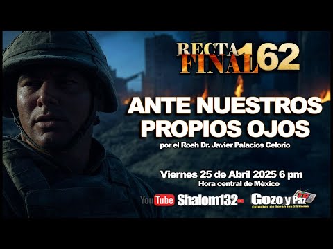 ⚠️EL ANTICRISTO SE MANIFIESTA ANTE NUESTROS PROPIOS OJOS! por el Roeh Dr. Javier Palacios Celorio