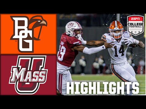 Bowling Green Falcons vs. UMass Minutemen | Full Game Highlights | ESPN College Football