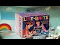 Hasbro's Lite Brite Commercial 1970's | Lite-Brite, making things with light...