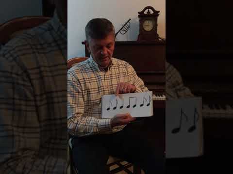 Petrica Moisuc -  NOTELE  MUZICALE - lectia nr. 1