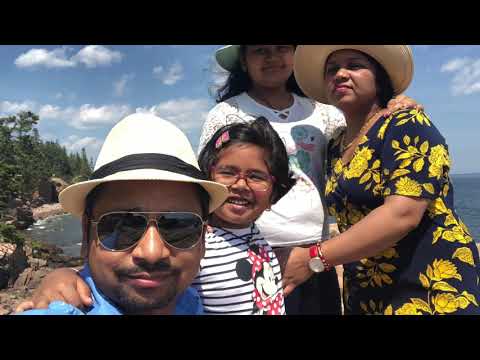 Acadia national park. July 2019. Kishor. Bharti. Aanchal. Annika