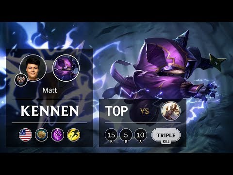 Kennen Top vs Kayle - NA Challenger Patch 9.21