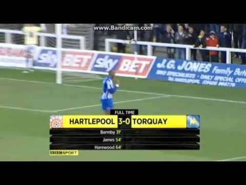 Hartlepool United 3-0 Torquay United - 1st March 2014