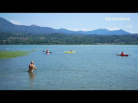 Il Lago di Varese torna balneabile, il racconto della festa