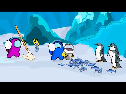 AMONG US in ZOOCHOSIS vs Giraffe & Penguin | Toonz Animation