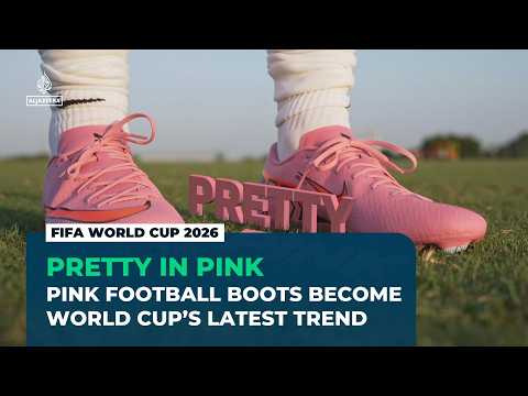 Why pink football boots are everywhere at the 2026 FIFA World Cup