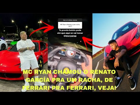 🔥MC RYAN CHAMOU O RENATO GARCÍA PARA UM RACHA *Será que o Renato García vai aceitar??😱