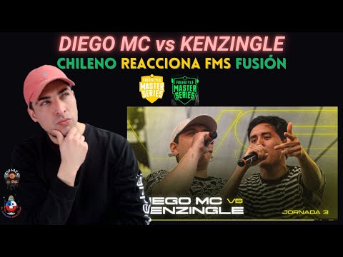 DIEGO MC vs KENZINGLE |CHILENO REACCIONA FMS FUSIÓN #fmscolombia #perú #chile #venezuela #freestyle