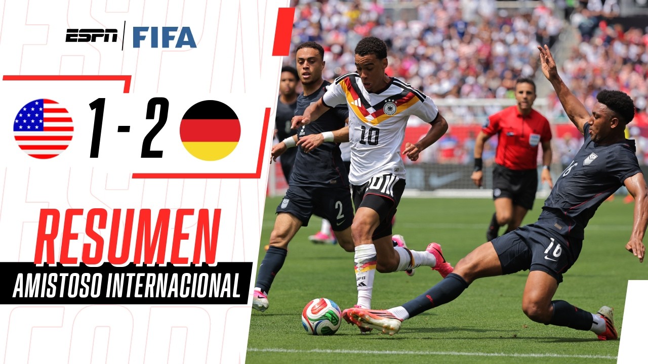 ATENCIÓN ECUADOR: ALEMANIA VENCIÓ A ESTADOS UNIDOS DE POCHETTINO | EE. UU. 1-2 Alemania | RESUMEN