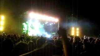 Benny Benassi Shocking Silence w/Red Hot Chili Peppers at Electric Zoo 2010
