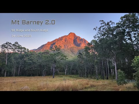 Mt Barney via SE Ridge and South Ridge - spectacular scenery and another incredible hike