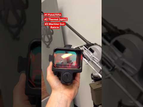 Worlds LARGEST Red Dot? (I think I’ll stick with my Fox Army) #gun #tactical #civtac #reddotsight