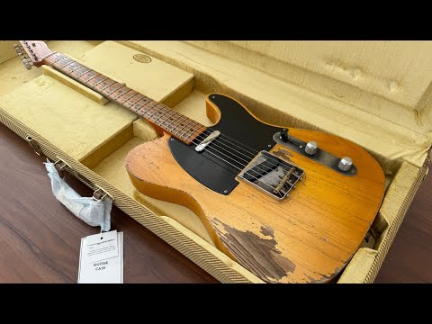 Fender Custom Shop Dale Wilson Masterbuilt ‘52 Telecaster Heavy Relic 2023 – Josefina HW Pickups image 24
