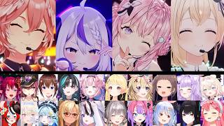 홀로 카운트다운 라이브 효암 엑스데스(暁闇エクスデス) 멤버 반응 모음 (26년) [홀로라이브 6기생]