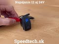 Spínač kolískový 12V / 24V - ZADNÍ SVĚTLA s LED podsvietením (37x21mm) Rocker2 - Video Youtube