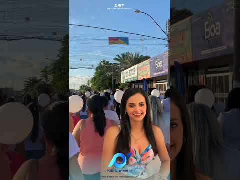 Em Santa Terezinha de Goiás, aconteceu uma caminhada em homenagem a Tânia Lopes do Santo