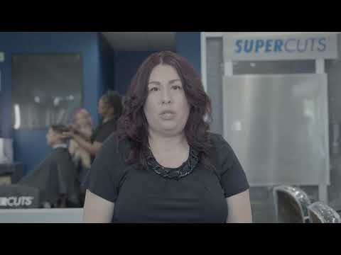 Ami talks about meeting new Supercuts customers.